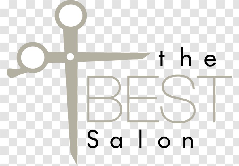 Beauty Parlour The BEST Salon Logo Hair - Text Transparent PNG