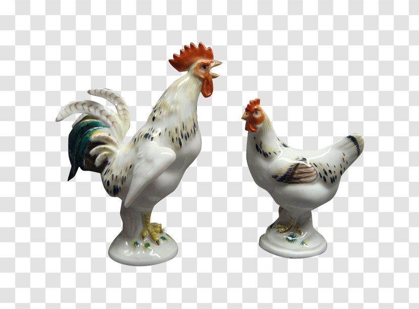 Rooster Figurine Chicken As Food - Livestock - Poultry Transparent PNG