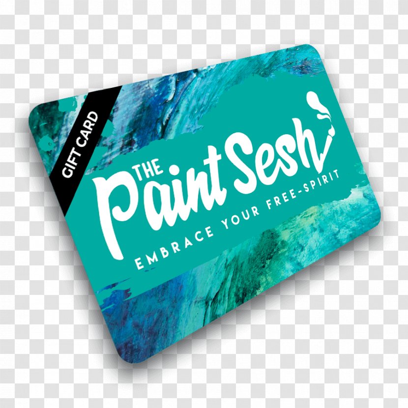 The Paint Sesh Gift Card Discounts And Allowances Credit - Painted Meal Cards Transparent PNG