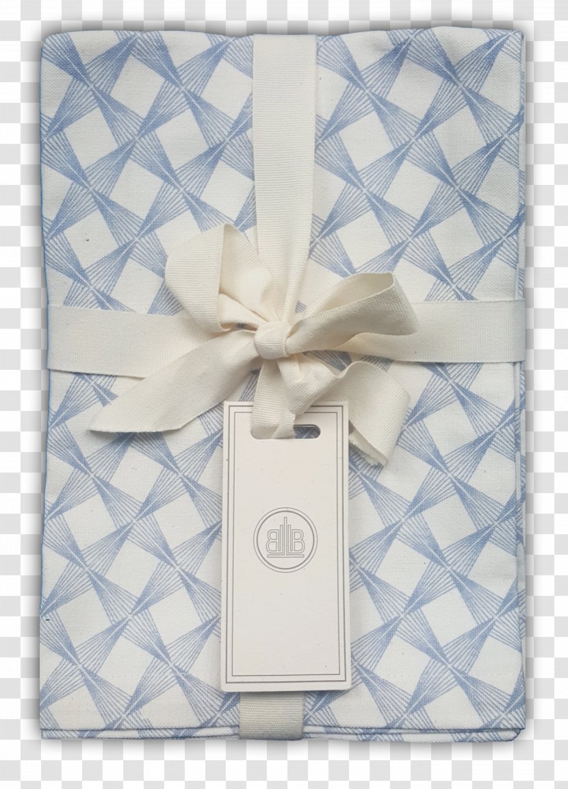 Towel Blue Organic Cotton - Design Transparent PNG