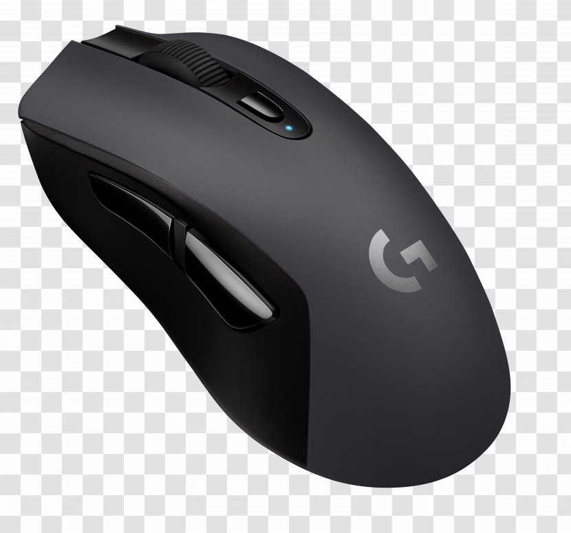 Computer Mouse Logitech G603 Lightspeed Wireless Gaming Dots Per Inch - Input Device Transparent PNG