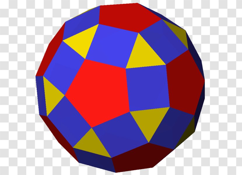 Polyhedron Mathematics Geometry Rhombicosidodecahedron Archimedean Solid Transparent PNG