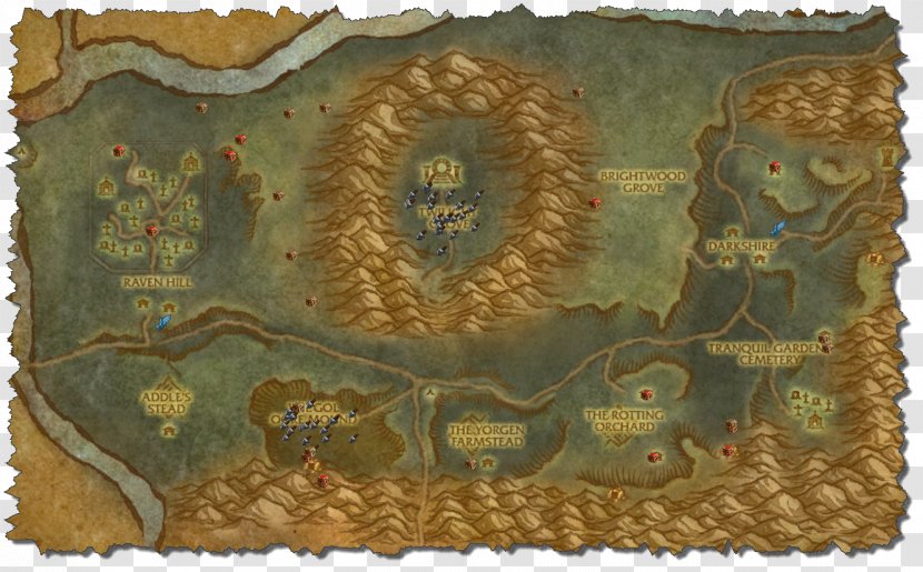 World Of Warcraft: Cataclysm The Burning Crusade Legion Battle For Azeroth WoWWiki - Warcraft - Map Transparent PNG