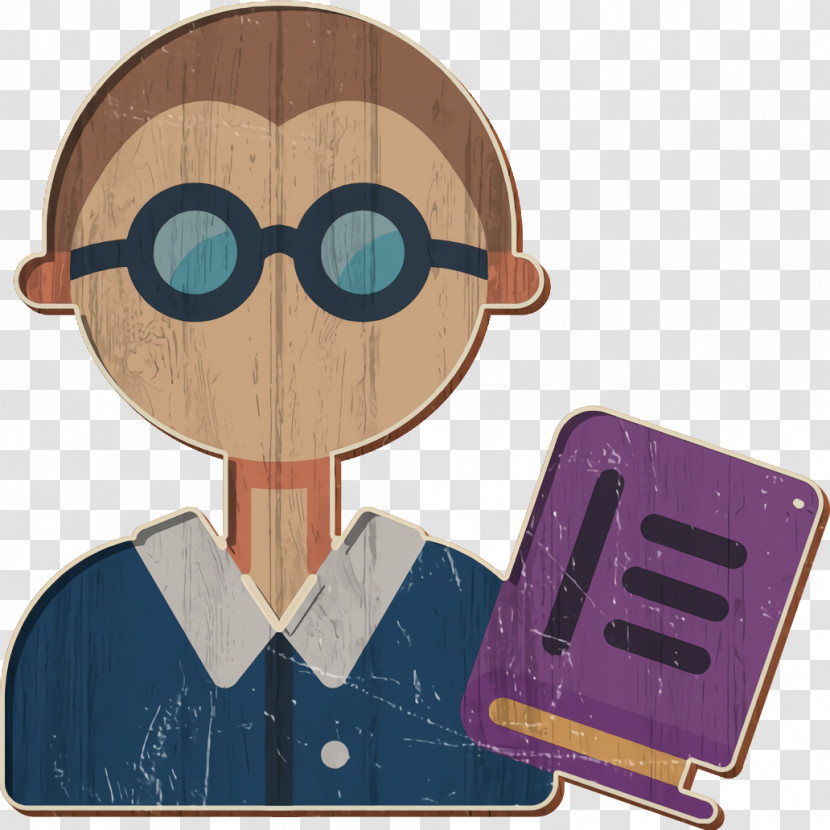 Teacher Icon Professions Icon Transparent PNG