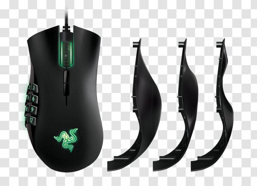 Computer Mouse Razer Naga Inc. Video Game Laser - Inc Transparent PNG