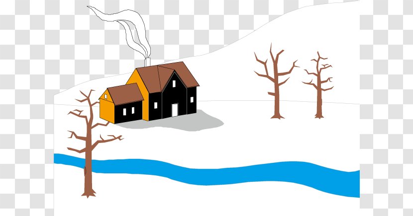 Winter Clip Art - Home - Snow Vector Transparent PNG