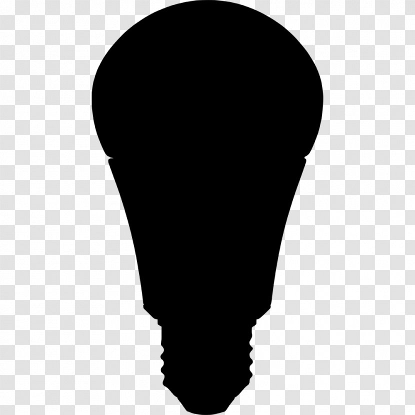 Incandescent Light Bulb Lighting - Black - Led Lamp Transparent PNG