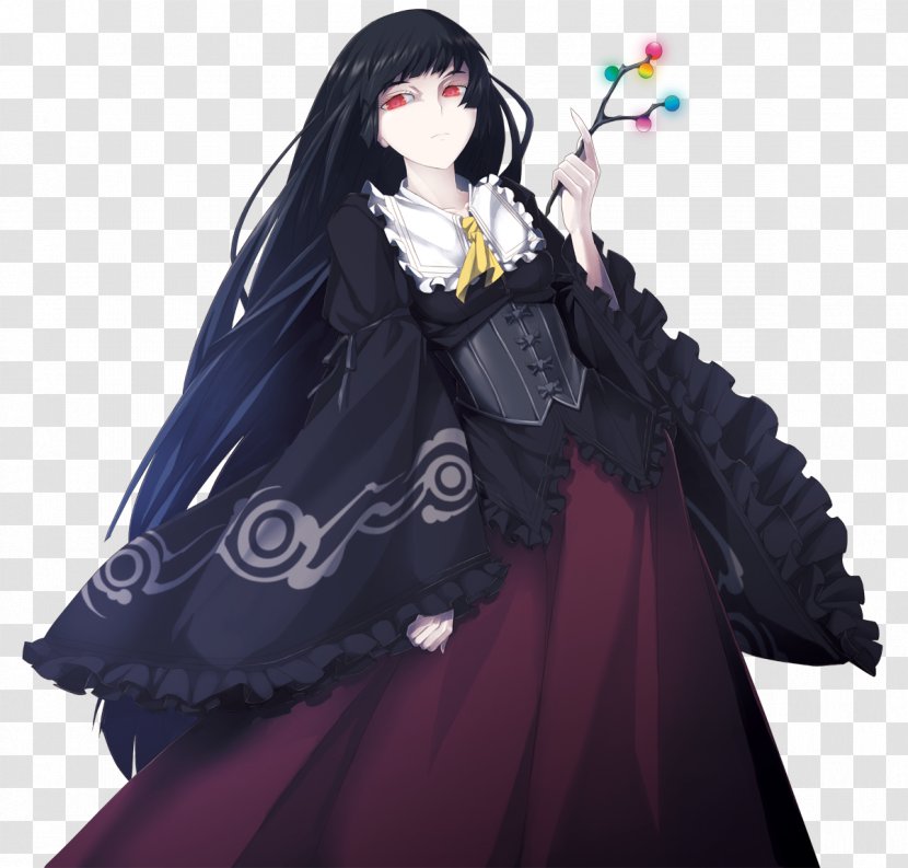 Touhou Project Black Hair ニコニコ静画 Figurine - Niconico Transparent PNG