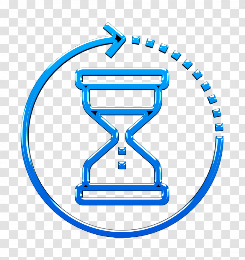 Time Icon Hourglass Icon Transparent PNG