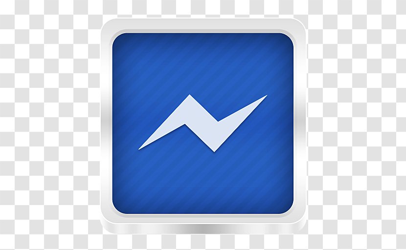 Facebook Messenger Download Apple Icon Image Format - Blue - Symbol Transparent PNG
