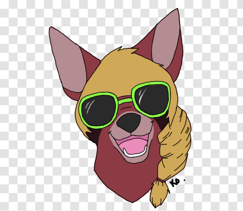Dog Breed Whiskers Glasses Snout - Headgear Transparent PNG