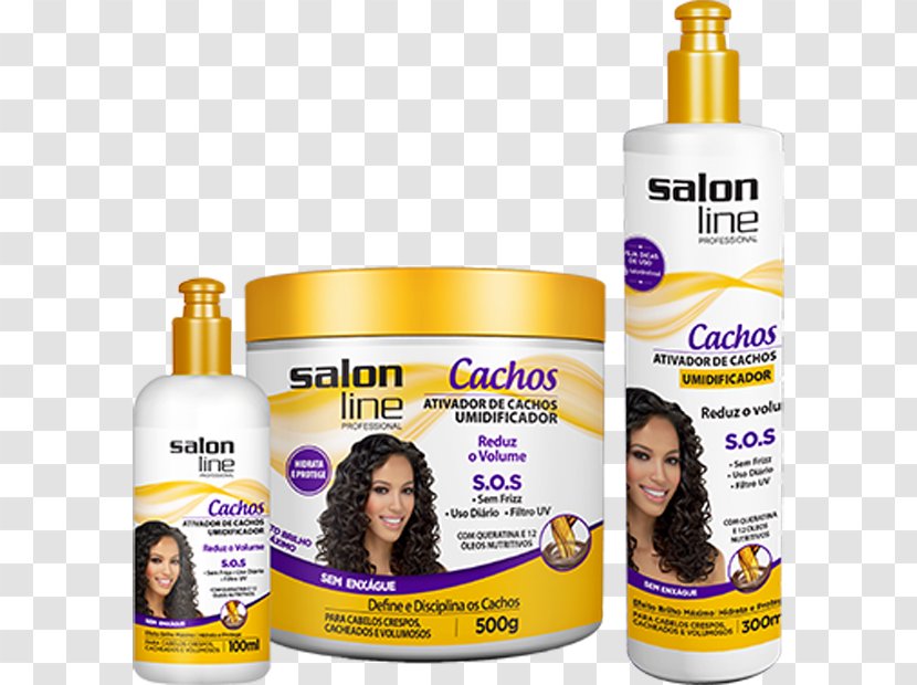 Salon Line #todecacho Que Tal? Cachos Dos Sonhos Creme Para Pentear Hairstyle SOS Bomba De Vitaminas Shampoo - Hair Conditioner Transparent PNG