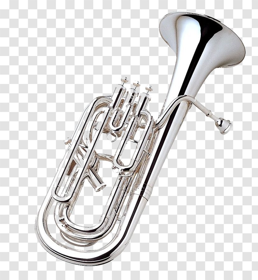Saxhorn Baritone Horn Mellophone Tenor Cornet - Trombone Transparent PNG