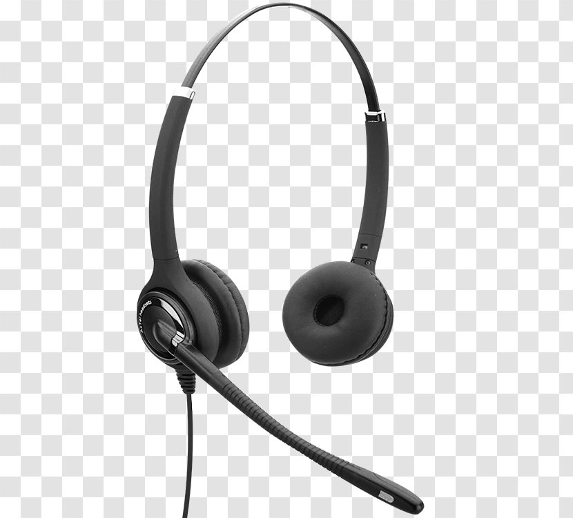 Microphone Headphones Headset Telephone Wideband Audio - Monaural - Ax Transparent PNG