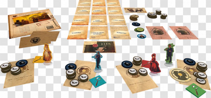 John H. Watson Sherlock Holmes Deduction Board Game - Heidelberger Spieleverlag - And Transparent PNG