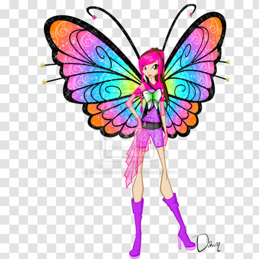 Monarch Butterfly Fairy Alfea Believix - Insect - Background Transparent PNG