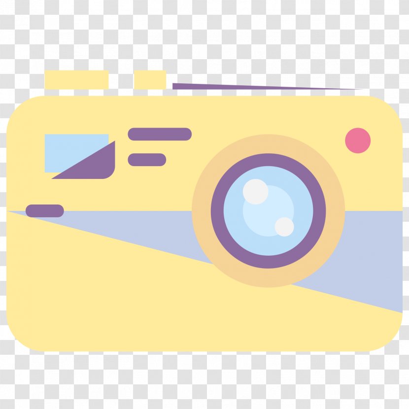 Logo Brand Yellow - Camera Icon Transparent PNG