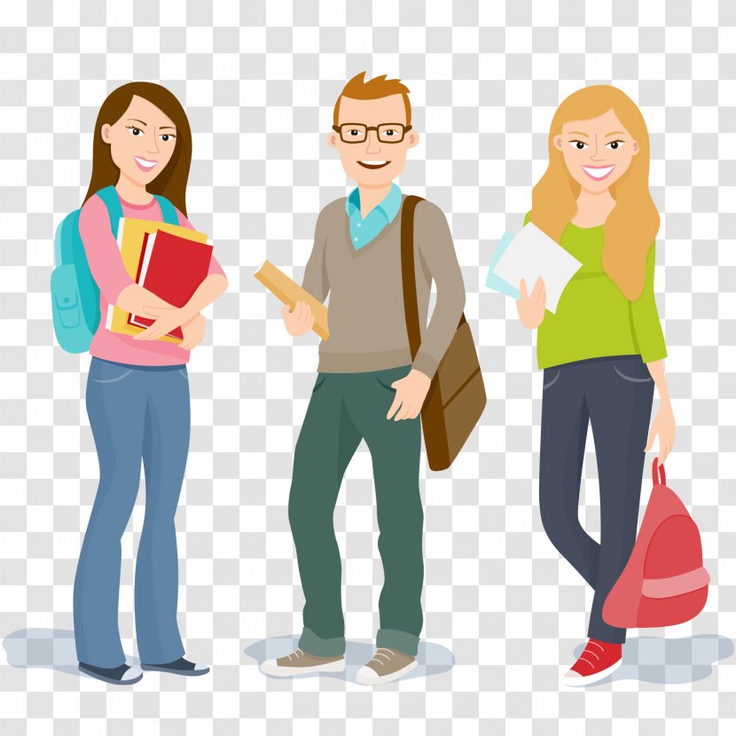 Student University College Education - Heart - Vector Students Transparent PNG