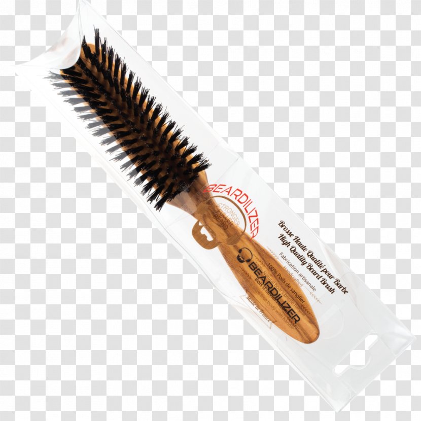 Hairbrush Wild Boar Bristle Beard - Italy Transparent PNG