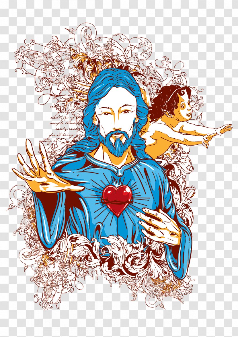 Jesus Illustration - Medieval God Transparent PNG