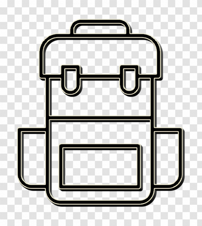 Backpack Icon School Icon Transparent PNG