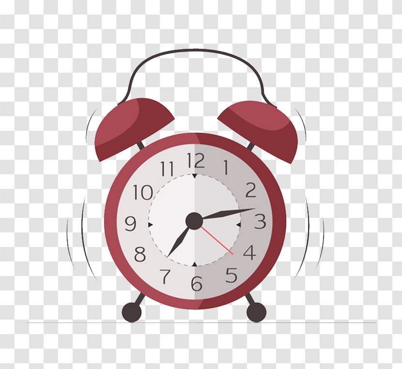 Alarm Clock Stock Photography Clip Art - Customer Success - Red Transparent PNG