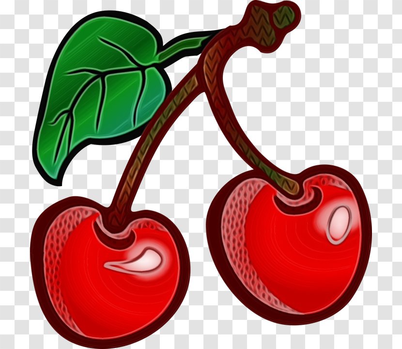 Cherries Cherry Pie Rainier Tart Maraschino - Love - Drupe Transparent PNG
