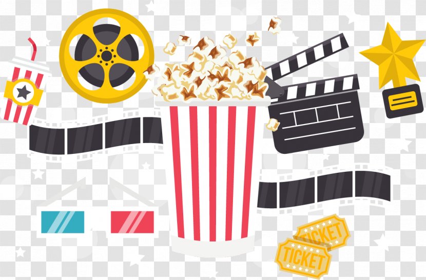 Popcorn Time Cinema Download - Vector Movie Transparent PNG