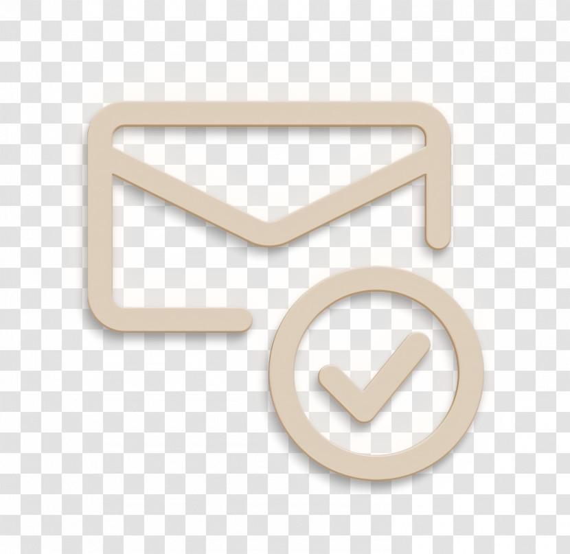 Email Icon Check Icon Transparent PNG