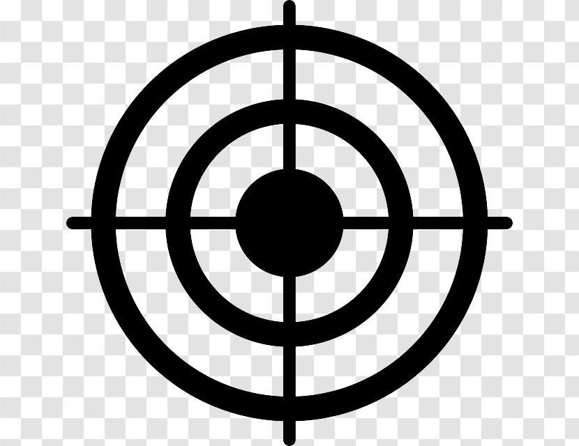 Shooting Target Bullseye Corporation Clip Art - Area - Aim Transparent PNG
