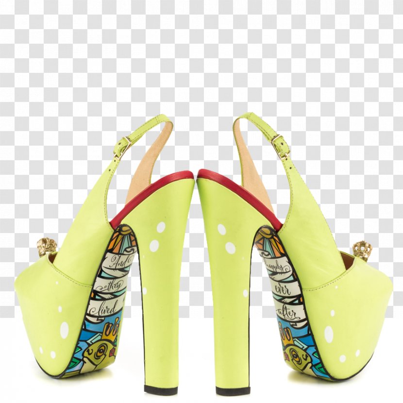 High-heeled Shoe Slingback Sandal Peep-toe - Toe Transparent PNG