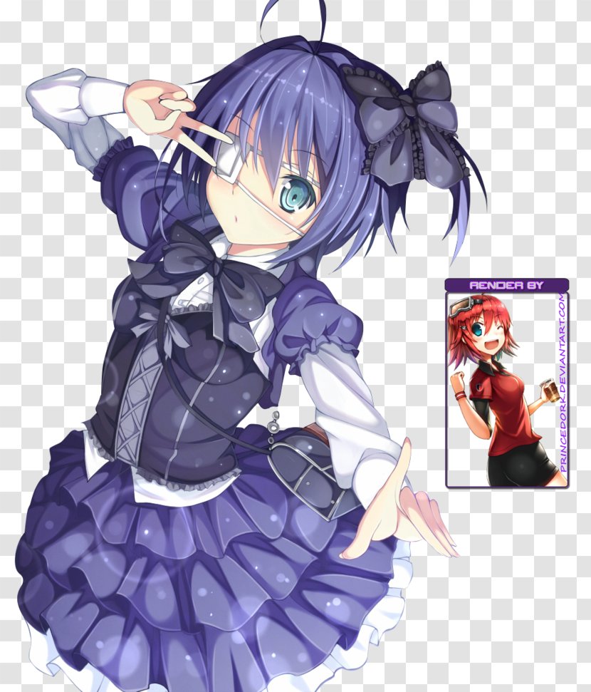 Love, Chunibyo & Other Delusions Rendering Chūnibyō V-Ray - Flower - Chuunibyou Transparent PNG