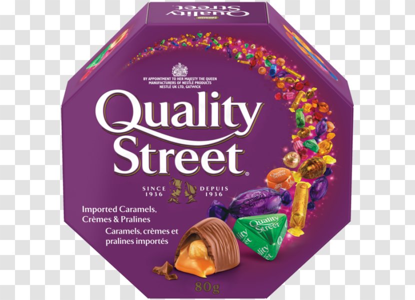 Nestle Quality Street 265g Fudge Chocolate Toffee Transparent PNG