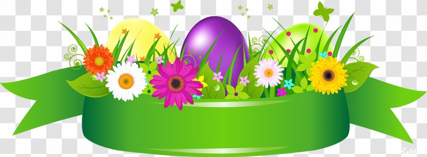 Easter Bunny Egg - Flowering Plant Transparent PNG