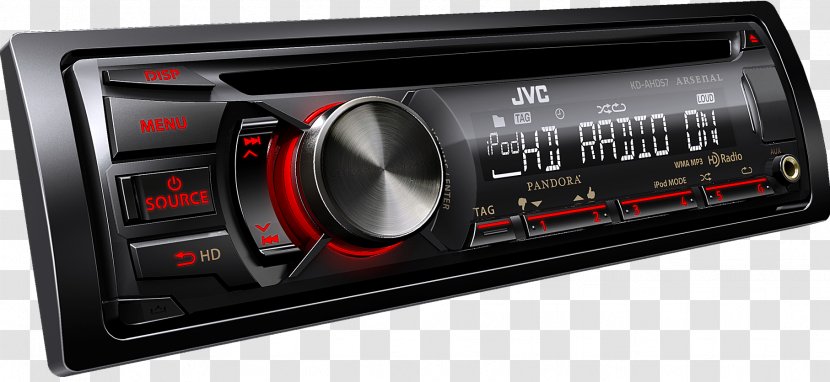 Vehicle Audio Internet Radio CD Player JVC - Usb - J Transparent PNG