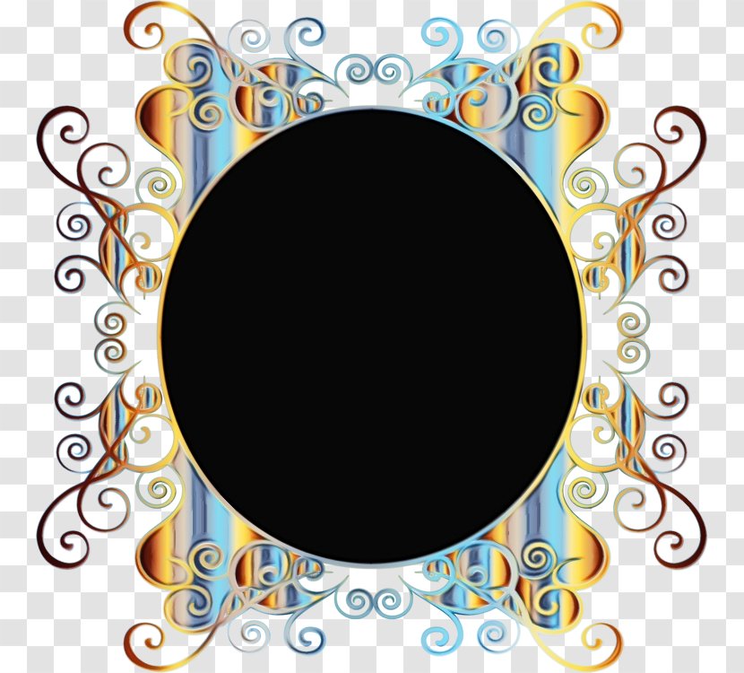 Circle Background Frame - Picture - Oval Transparent PNG