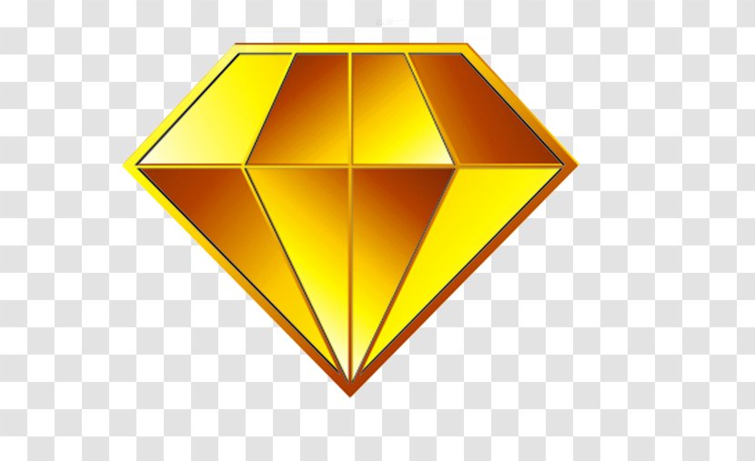 Many Bricks Breaker Diamond Logo Gold - Symmetry Transparent PNG