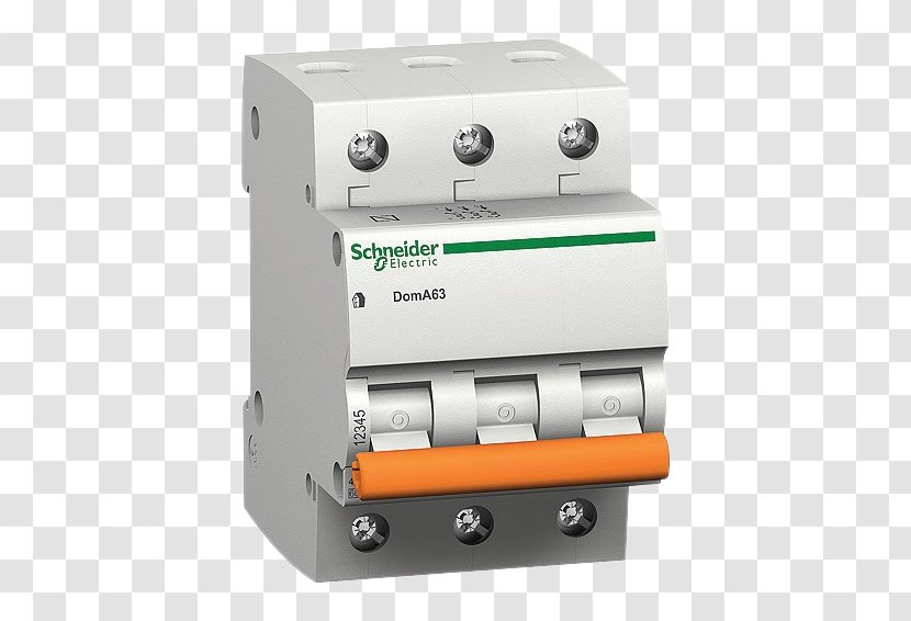 Residual-current Device Schneider Electric Circuit Breaker Disjoncteur à Haute Tension Electrical Switches - Fault - Residualcurrent Transparent PNG