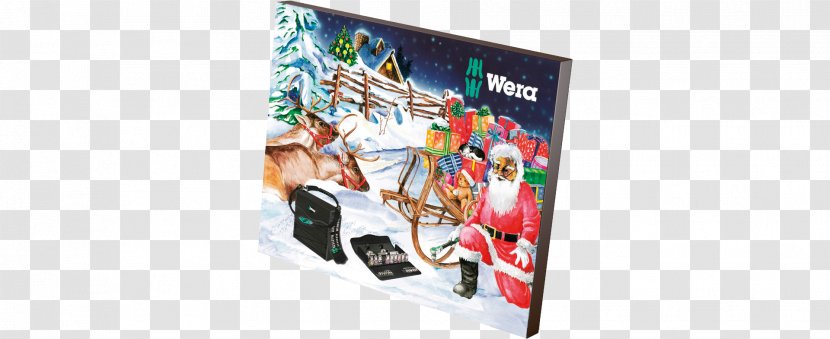 Wiha Tools Wera Advent Calendars - Kraftform Kompakt Multibit Screwdriver Set - Christmas Transparent PNG
