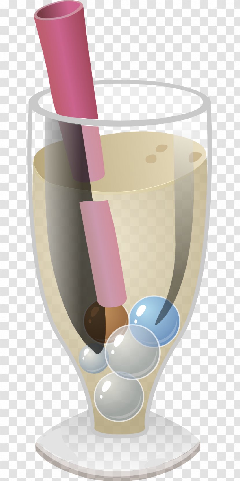 Cocktail Drink Glass Beer Food - Stemware - Straw Transparent PNG