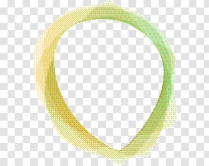 Yellow Circle - Bangle - Oval Transparent PNG
