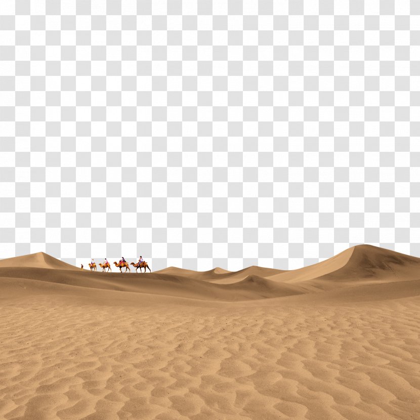Floor Brown Sky Pattern - Erg - The Camel In Desert Transparent PNG