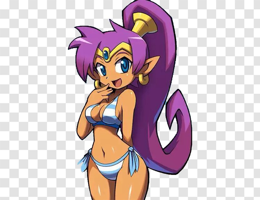 Shantae And The Pirate's Curse Shantae: Half-Genie Hero Rendering WayForward Technologies Image - Frame - Cartoon Transparent PNG