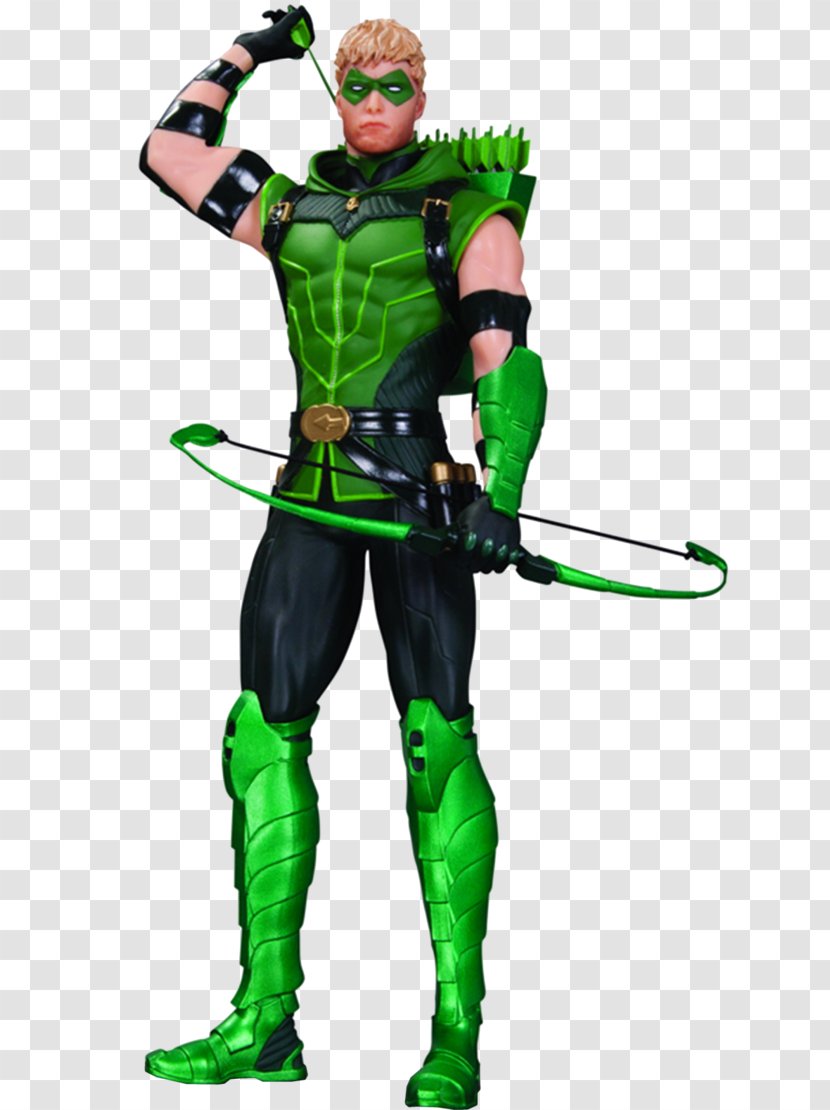 Green Arrow Lantern Hal Jordan DC Comics Statue - Fictional Character - Dc Transparent PNG