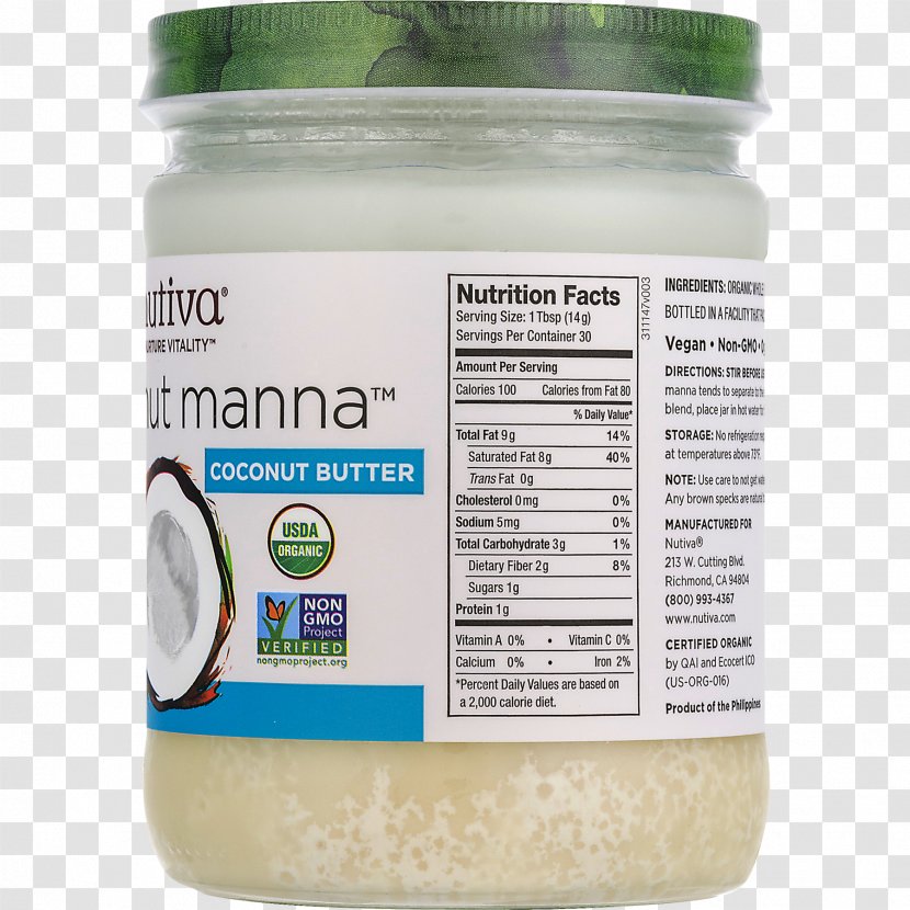 Organic Food Coconut Oil Ingredient Sugar Transparent PNG