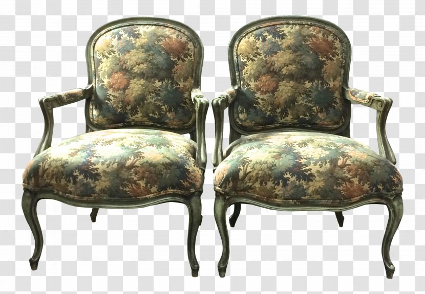 Chair Antique - Metal Transparent PNG