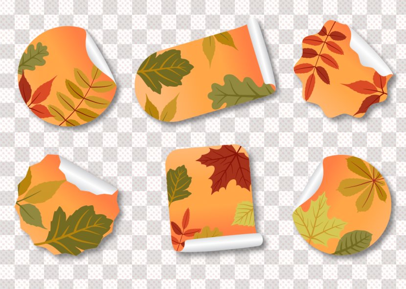 Maple Leaf Paper - Vecteur - Vector Creative Autumn Transparent PNG