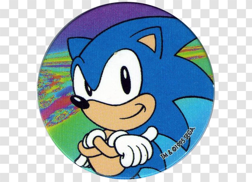 Sega Video Game Cartoon Recreation - Hedgehog Stamp Transparent PNG