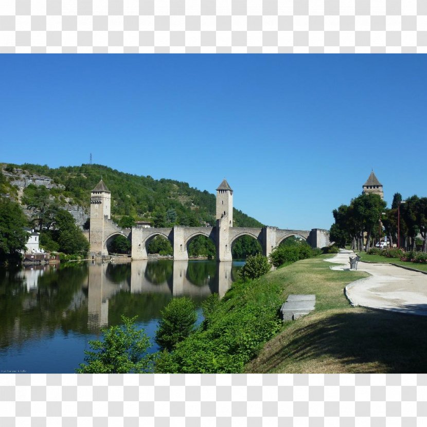 Pont Valentré Quercy Lot Figeac Camping La Cheneraie - Cahors - Le Du Gard Transparent PNG