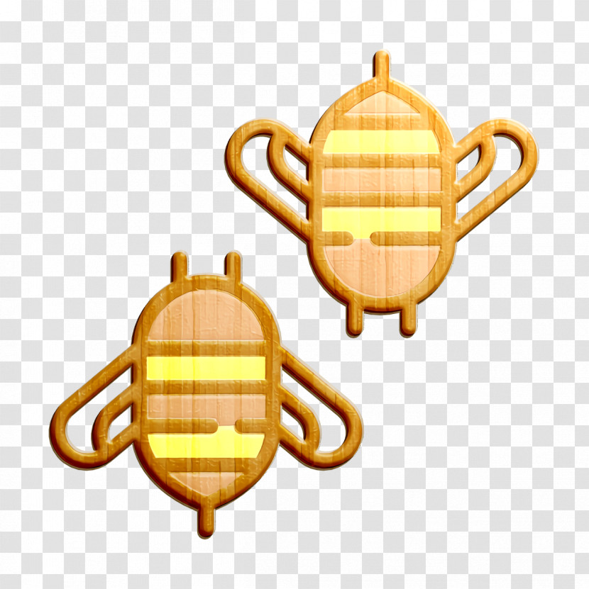 Bee Icon Bees Icon Linear Color Farming Elements Icon Transparent PNG